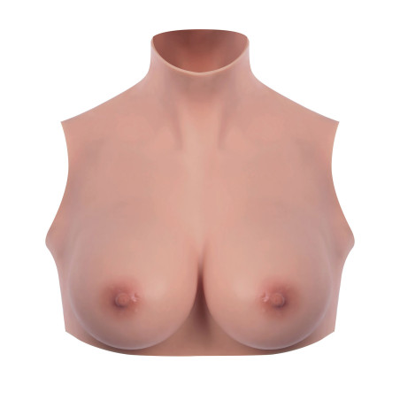 Buste faux seins Peau foncée - Bustes silicone pour travesti