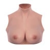 Buste faux seins Peau foncée - Bustes silicone pour travesti