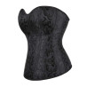 Corset noir satin - Corsets pour travestis Corset noir satin - Corsets pour travestis