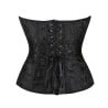 Corset noir satin - Corsets pour travestis Corset noir satin - Corsets pour travestis
