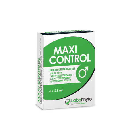 MaxiControl Retarding Wipes - Stimulants
