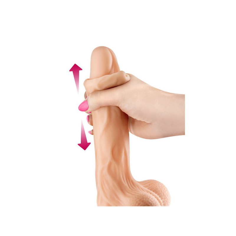 Real Max 22 cm suction cup dildo - Cupping dildos for cross-dressers