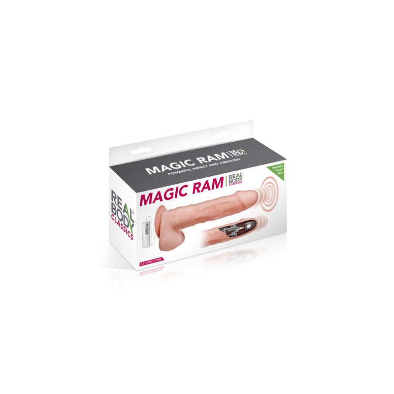 Gode ventouse va et vient Magic Ram - Godes ventouses pour travestis