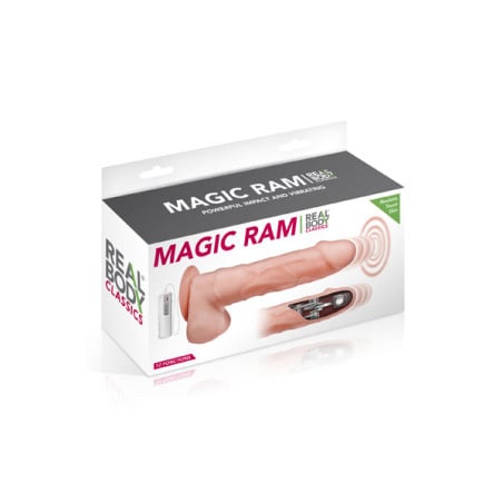 Gode ventouse va et vient Magic Ram - Godes ventouses pour travestis