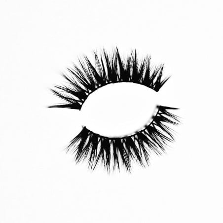 Pink false eyelashes - False eyelashes