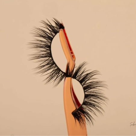 False eyelash pliers - False eyelashes