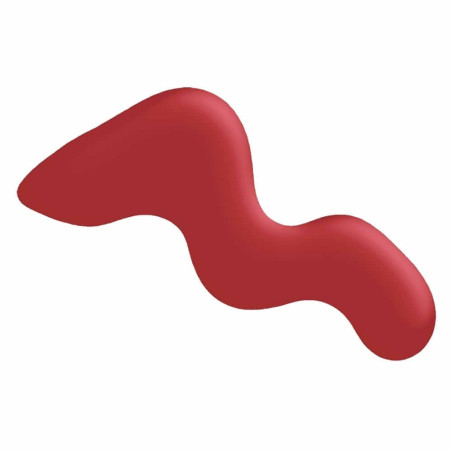 Vesuvius Red lacquered nail polish - Vernis à ongles pour travestis