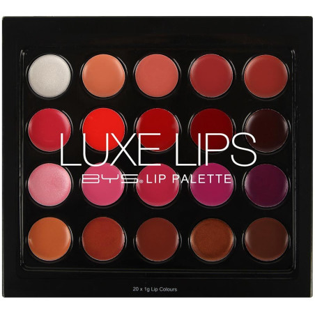 Palettes de 20 rouges à lèvres - Lèvres Palettes de 20 rouges à lèvres - Lèvres