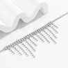 Silver Rain Peg - Ankle jewelry for transvestites Silver Rain Peg - Ankle jewelry for transvestites
