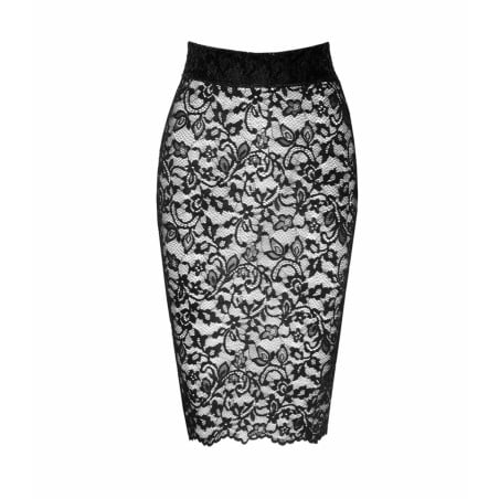 Black lace midi skirt - Skirts & Shorts