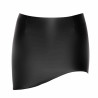 Mini jupe asymétrique en wetlook - Jupes pour travestis Mini jupe asymétrique en wetlook - Jupes pour travestis