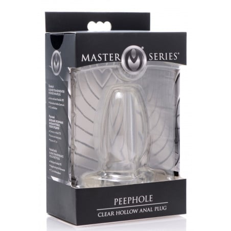 Plug anal tunnel Peephole 6.6 x 4 cm transparent - Plugs anals tunnel Plug anal tunnel Peephole 6.6 x 4 cm transparent - Plugs anals tunnel