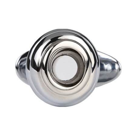 Plug Tunnel en métal Out Butt 6 x 4 cm - Plugs anals tunnel for cross-dressers
