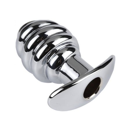 Plug Tunnel en métal Out Butt 6 x 4 cm - Plugs anals tunnel for cross-dressers