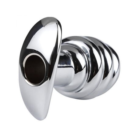 Plug Tunnel en métal Out Butt 6 x 4 cm - Plugs anals tunnel for cross-dressers