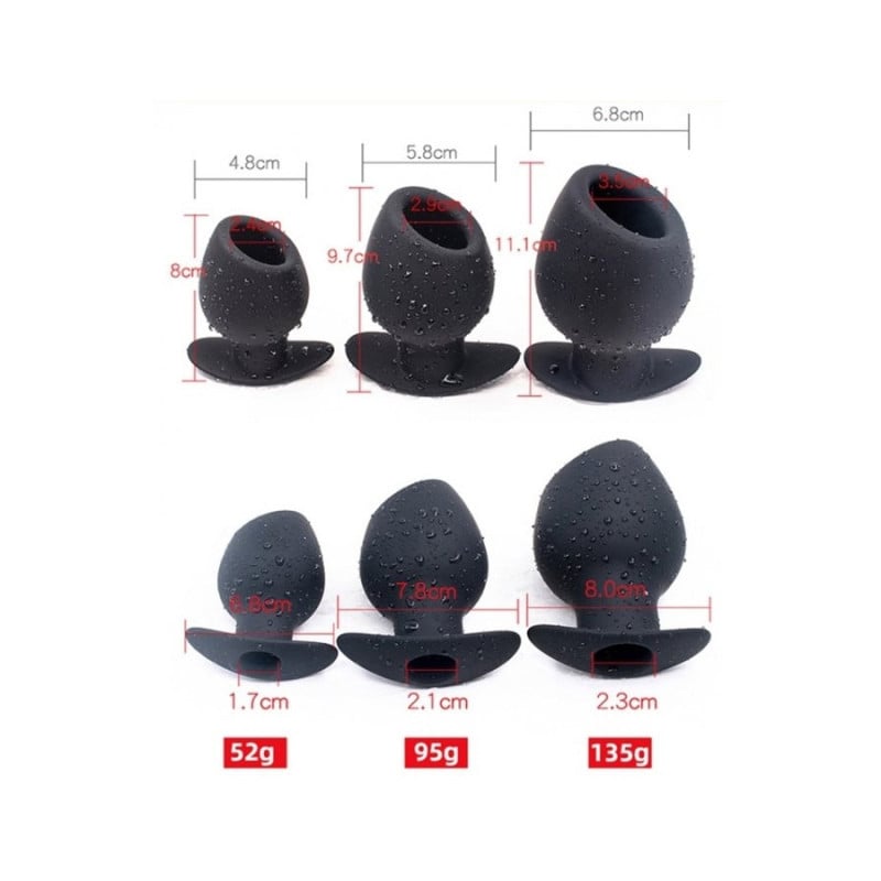 Prise Tunnel Ass Gallery S 7.5 x 4.5cm - Plugs anals tunnel for cross-dressers