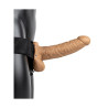 Gode ceinture creux Hollow Strap On RealRock 18 x 4.5cm - Godes ceintures pour travestis Gode ceinture creux Hollow Strap On RealRock 18 x 4.5cm - Godes ceintures pour travestis
