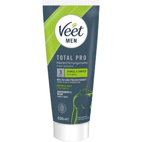 Crème dépilatoire Veet Total Pro - Epilation pour travestis