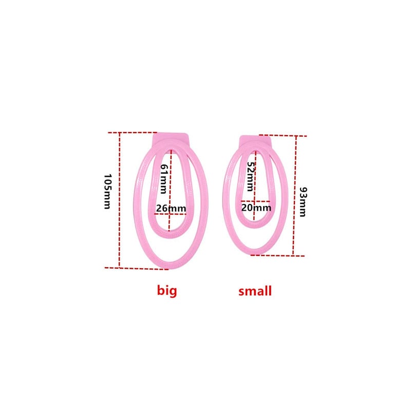 Clip Fufu rose - Fufu