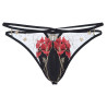Black gaff thong Sissy Tulipe - Gaff lingerie Black gaff thong Sissy Tulipe - Gaff lingerie