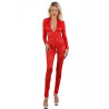 Red lace jumpsuit - Suits for cross-dressers Red lace jumpsuit - Suits for cross-dressers