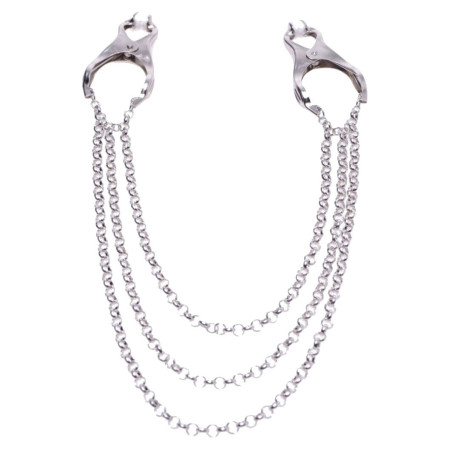 Affix Triple Nipple Clamps - Nipple clamps for cross-dressers Affix Triple Nipple Clamps - Nipple clamps for cross-dressers