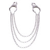 Affix Triple Nipple Clamps - Nipple clamps for cross-dressers Affix Triple Nipple Clamps - Nipple clamps for cross-dressers