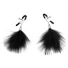 Pinces à tétons à plumes - Pinces à tétons pour travestis Pinces à tétons à plumes - Pinces à tétons pour travestis