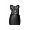 Black lace strapless dress - Dresses Black lace strapless dress - Dresses
