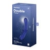Double Crystal blue Satisfyer - Anal dildos for cross-dressers Double Crystal blue Satisfyer - Anal dildos for cross-dressers