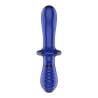 Double Crystal blue Satisfyer - Anal dildos for cross-dressers Double Crystal blue Satisfyer - Anal dildos for cross-dressers