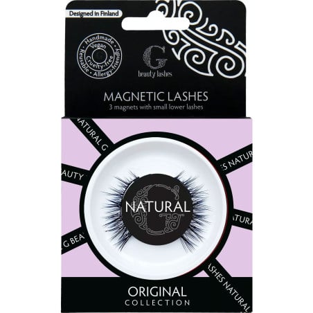 Faux cils magnétiques Natural - Faux cils pour travestis