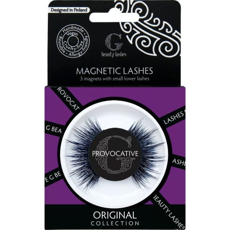 Provocative magnetic false eyelashes - False eyelashes