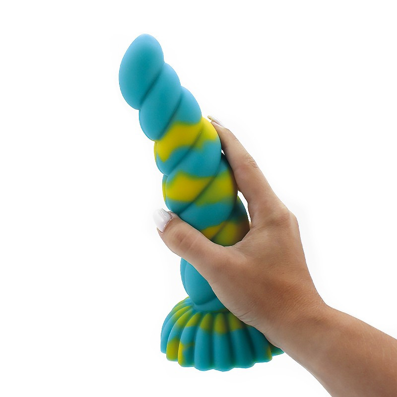 Aqua unicorn dildo - Gode Cheval