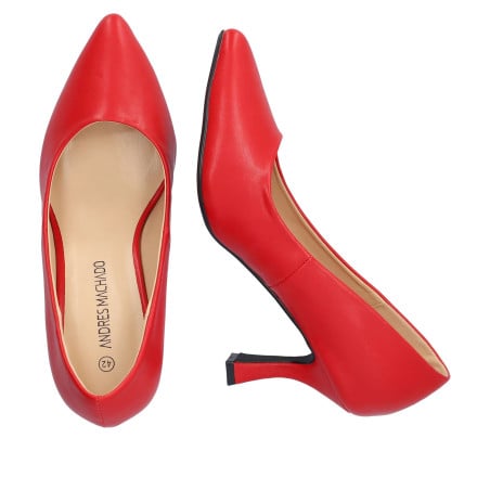 Red pumps 7 cm - Pumps