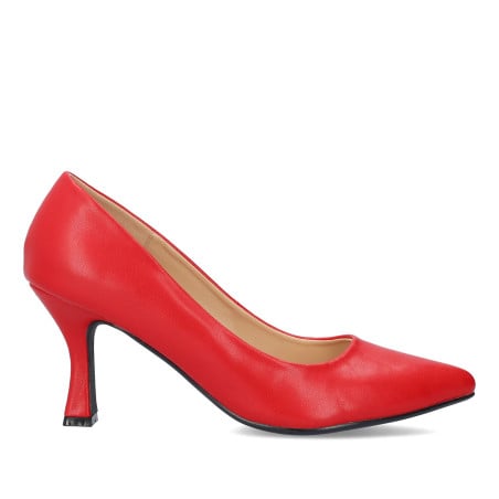 Escarpins rouges 7 cm - Escarpins grandes tailles pour travestis Escarpins rouges 7 cm - Escarpins grandes tailles pour travestis