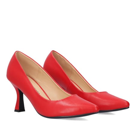 Escarpins rouges 7 cm - Escarpins grandes tailles pour travestis Escarpins rouges 7 cm - Escarpins grandes tailles pour travestis