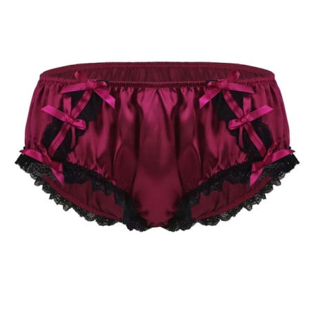 Shorty Sissy bordeaux - Déguisements Sissy