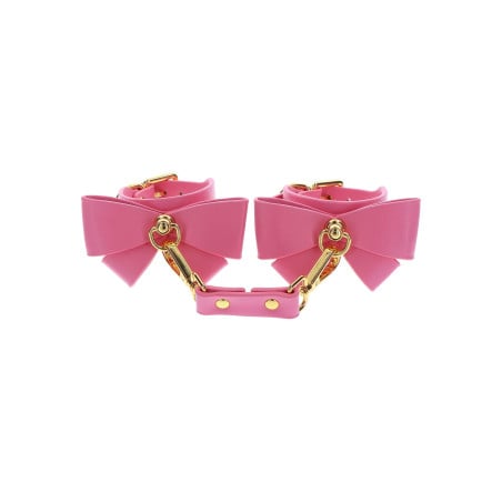 Menottes cuir Malibu - Menottes pour travestis