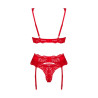 Amor Cherris 3-piece set - Sexy set for cross-dressers Amor Cherris 3-piece set - Sexy set for cross-dressers