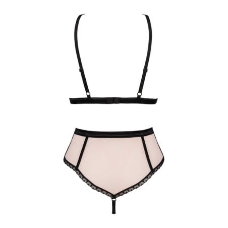 Ensemble rose Lilines - Ensemble lingerie sexy pour travestis Ensemble rose Lilines - Ensemble lingerie sexy pour travestis