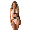 Ensemble rose Lilines - Ensemble lingerie sexy pour travestis Ensemble rose Lilines - Ensemble lingerie sexy pour travestis