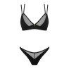 Ensemble noir Nesari - Ensemble lingerie sexy pour travestis Ensemble noir Nesari - Ensemble lingerie sexy pour travestis