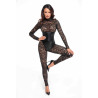 Combinaison noire Enigma - Combinaisons sexy pour travestis Combinaison noire Enigma - Combinaisons sexy pour travestis