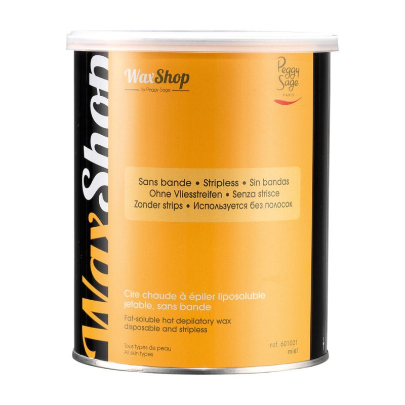 Hot no-strip depilatory wax - Hair removal