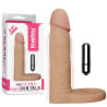 Double pénétrateur vibrant Ultra Soft Double - Double godes pour travestis Double pénétrateur vibrant Ultra Soft Double - Double godes pour travestis