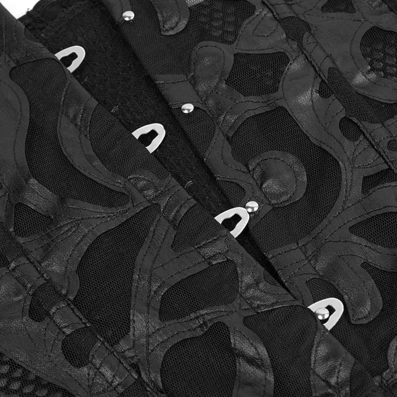 Serre Taille Underbust en tulle - Corsets pour travestis