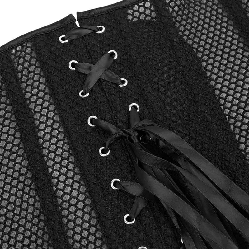 Tulle Underbust Waist Cincher - Corsets for cross-dressers