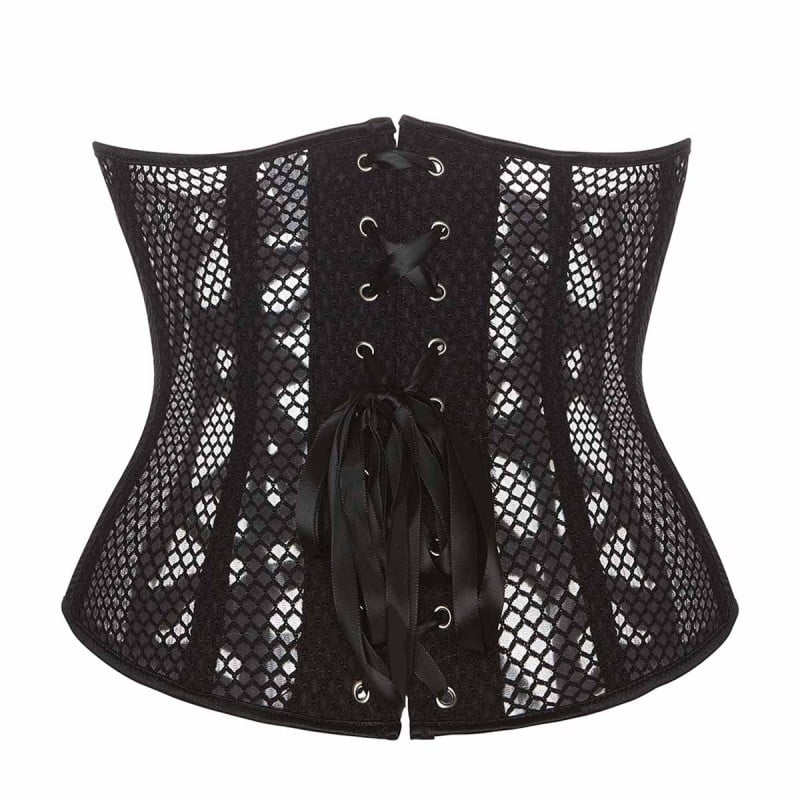 Tulle Underbust Waist Cincher - Corsets for cross-dressers