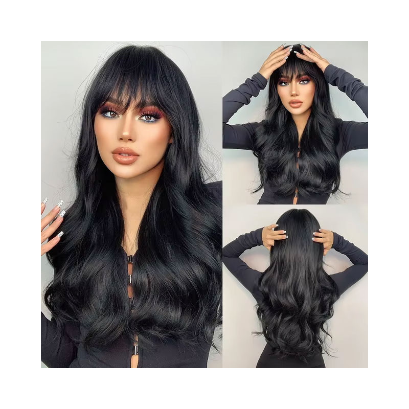 Perruque brune Lola - Perruques brunes pour travestis